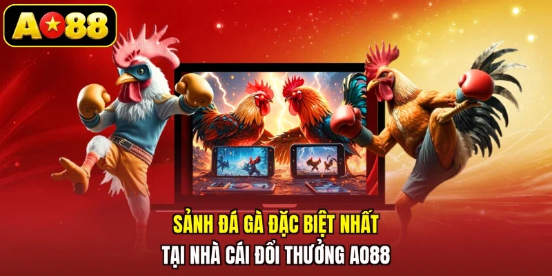 Sảnh đá gà đặc biệt nhất tại nhà cái đổi thưởng AO88